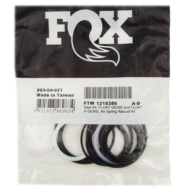 Fox Shock Float Genie and Float X Genie Air Spring Rebuild Seal Kit