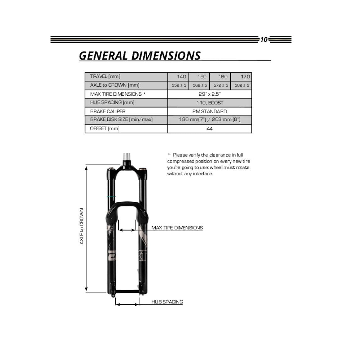 EXT Era V2 Dimensions