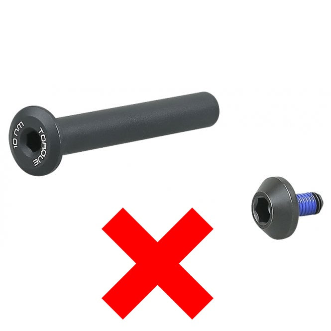 J-TECH HD Mount Kit 1/2" Trek Trunnion Bolt Conversion