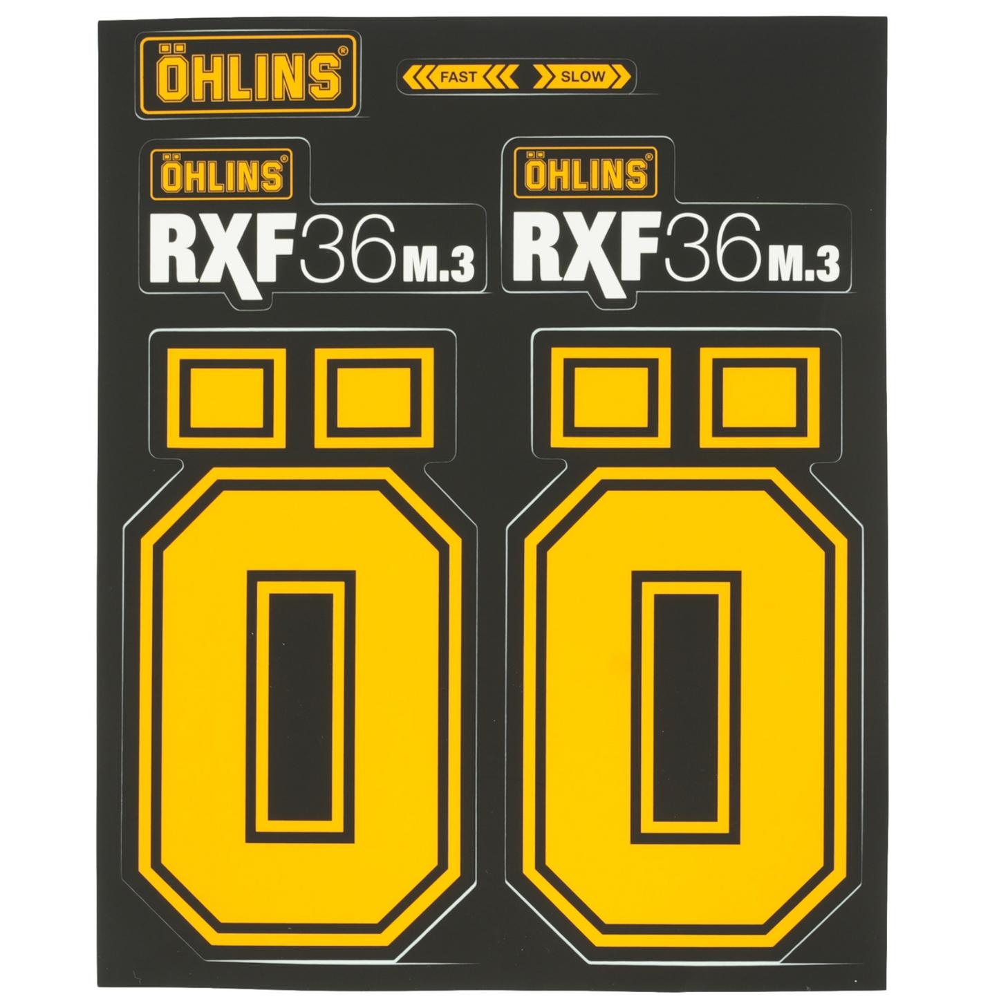 ÖHLINS 29" RXF36 M.3 Sticker Kit