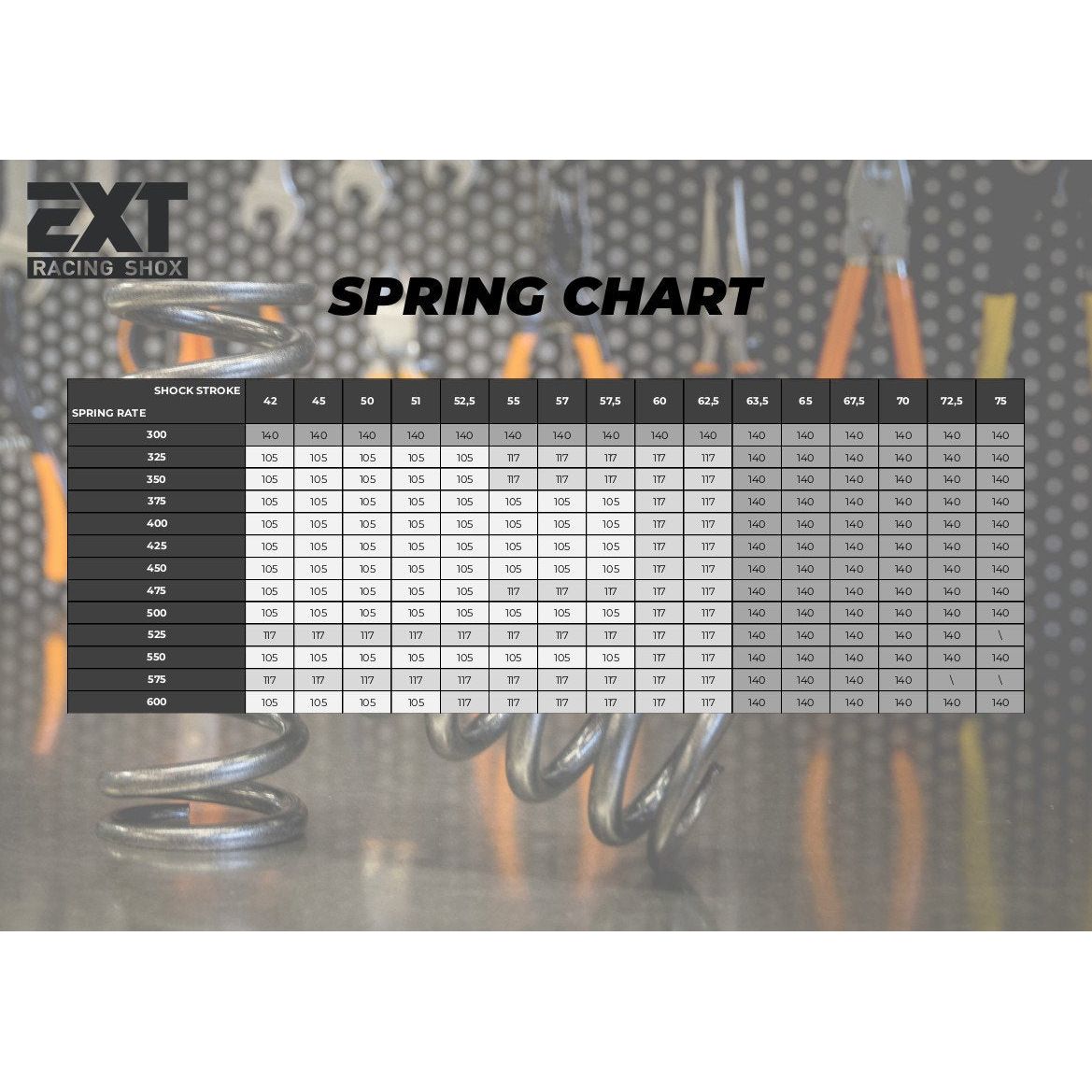 EXT Springs V1 – J-TECH Suspension Ltd