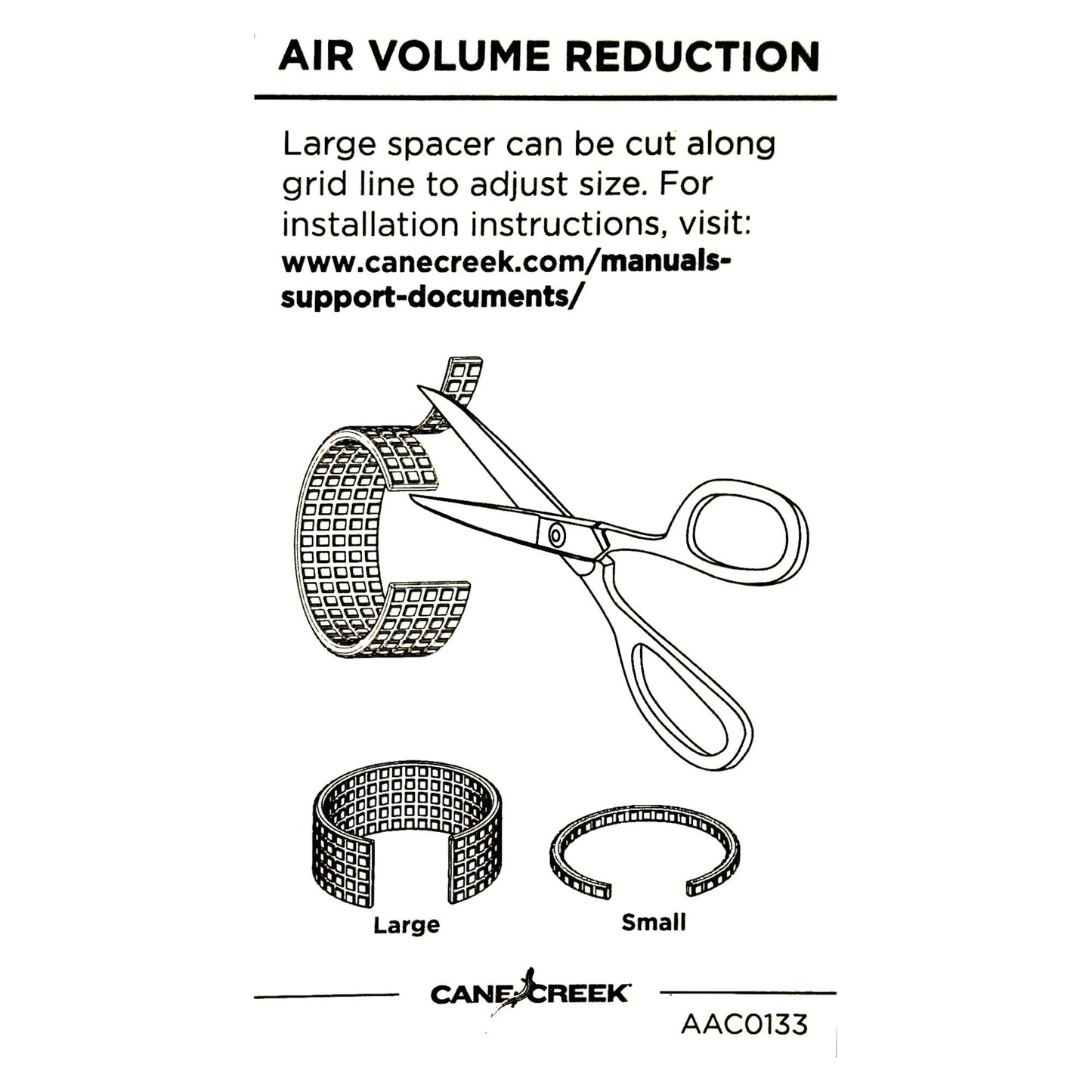 Cane Creek DB Air/Kitsuma - Air Volume Reducers